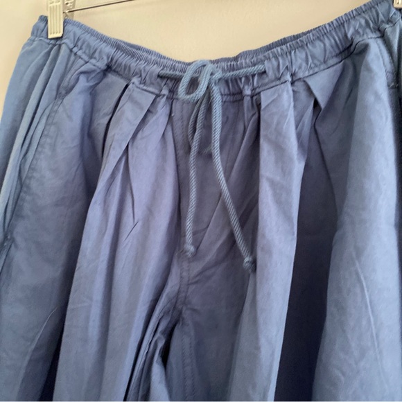 The Mossa Parachute Pants By Anthropologie  new with tag nwt blue - Picture 7 of 8